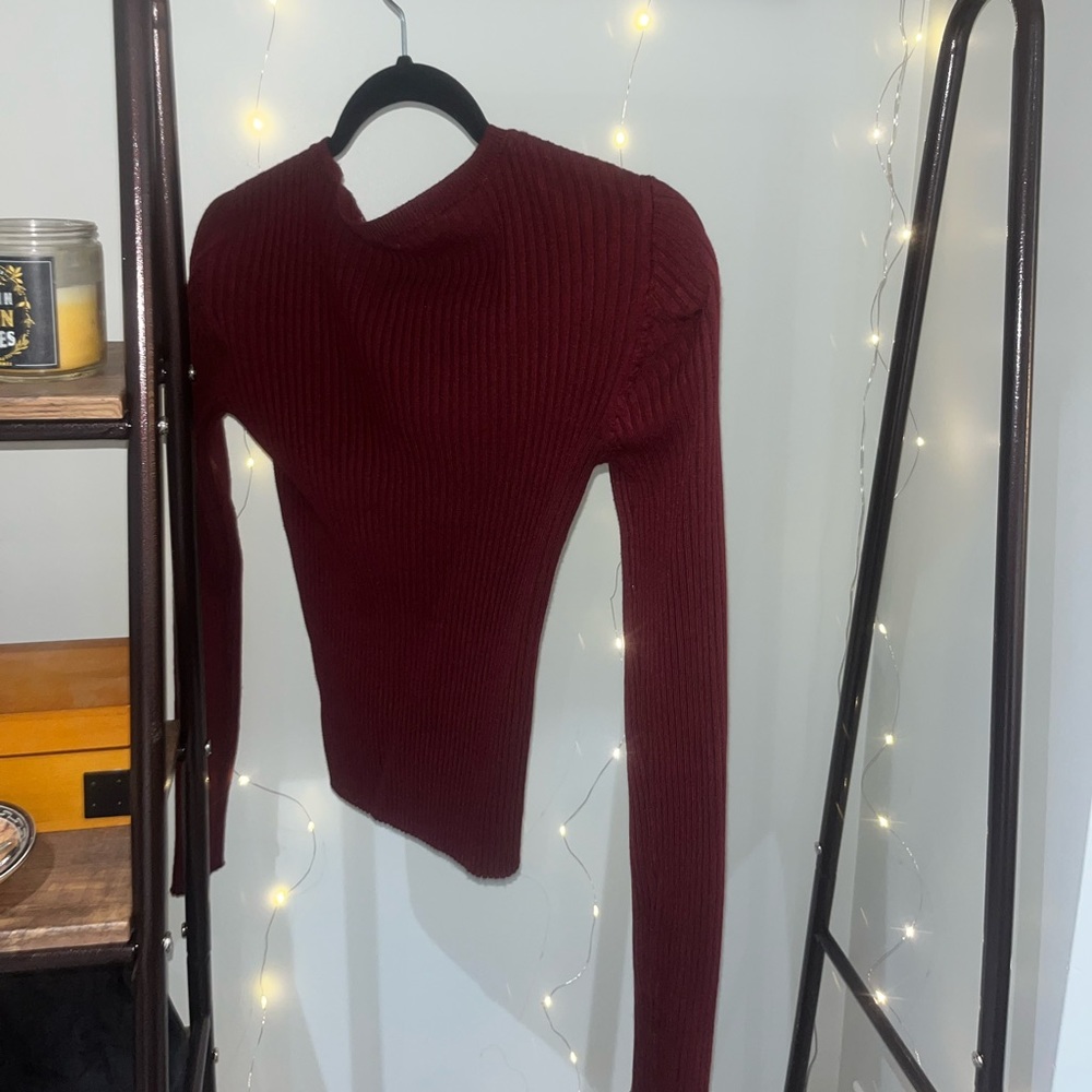 GARAGE Ribbed Long Sleeve Shirt M